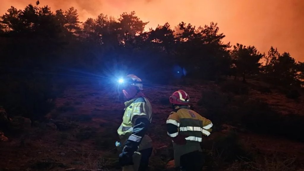  أدى الى أضرار بالغة بالبيئة والثروة الحرجية.. محاصرة حريق جرود القبيات!