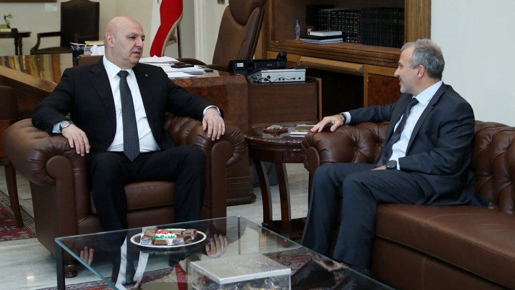 باسيل من قصر بعبدا: من البديهي أنّ مقابل سحب السلاح يجب أن تنسحب إسرائيل من لبنان ويجب ألا تذهب الدماء التي بذلت هدراً