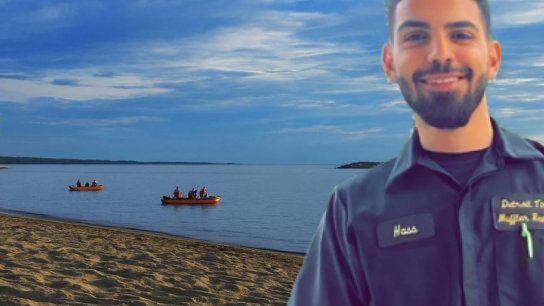العثور على جثمان الشاب اللبناني حسين حسون بعد أن كان مفقوداً منذ يوم الأحد في بحيرة Lake Erie في ولاية ميشيغن