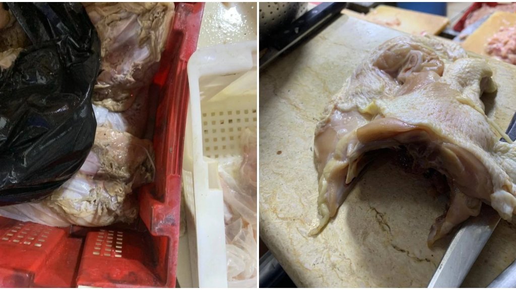 بالفيديو/ فضيحة غذائية في حلبا.. ضبط 8 أطنان من الدجاج المهرّب الفاسد