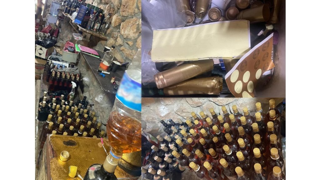 في كسروان.. ضبط معمل لتعبئة الكحول المغشوش وتوقيف سوري متورط بالجرم المشهود!