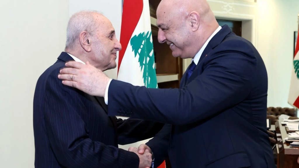 الرئيس بري مغادراً قصر بعبدا:  "ببركات ستنا مريم كل شي منيح"