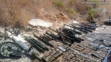 بالصور/ الجيش اللبناني يعلن تسلَّمَ حمولة ٥ شاحنات أسلحة من مخيم عين الحلوة و٣ شاحنات من مخيم البداوي!