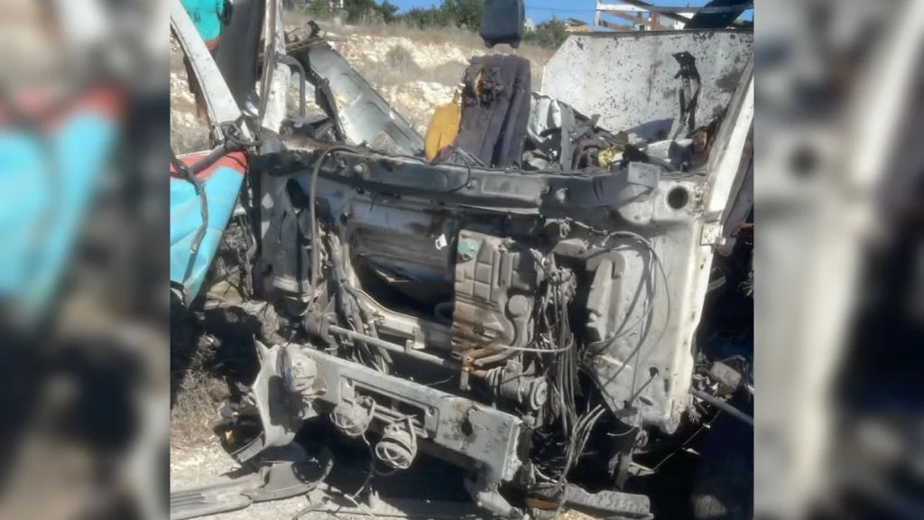 استهداف صهريج مياه بين بلدتي كوثرية الرز وانصار