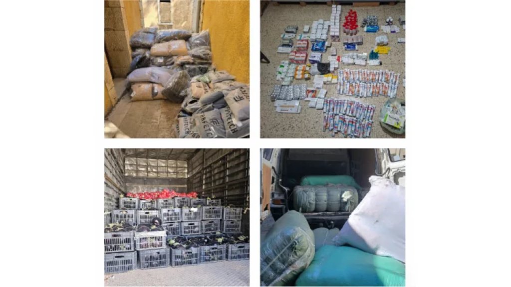 الجمارك تضرب في البقاع... ضبط أطنان من البضائع المهرّبة: ألبسة، خضار ودواء!