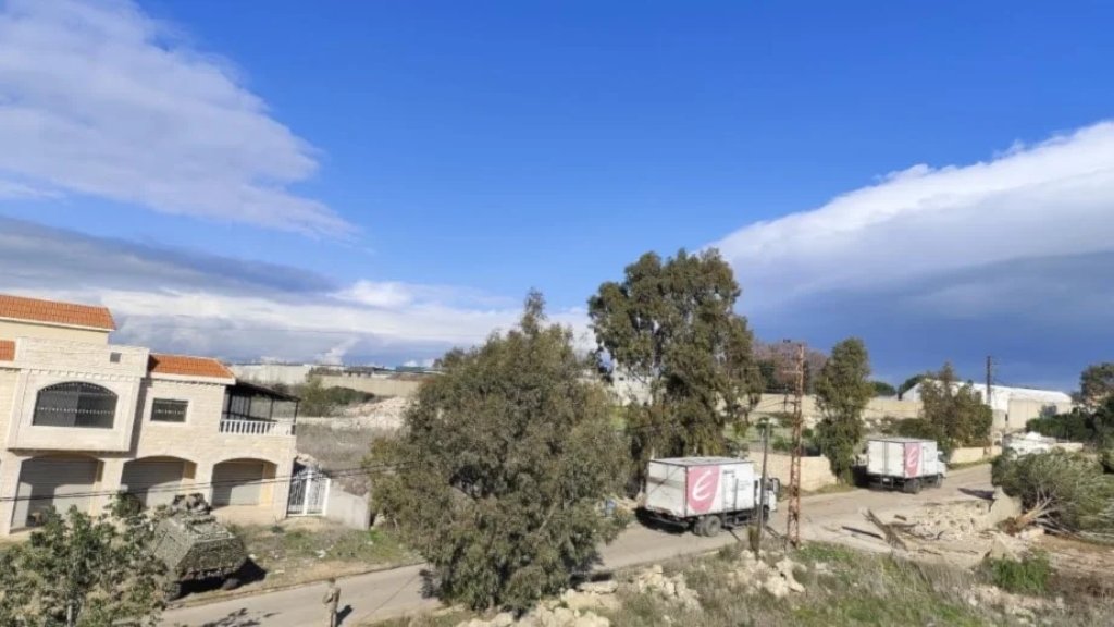 بالفيديو/ العدو نفّذ تفجيرا عند أطراف ميس الجبل فجرا