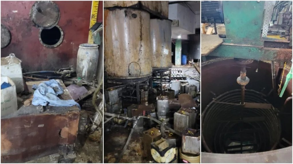 بالصور/ بلدية طرابلس تدهم معمل لزيوت الطعام في سقي البداوي لا يستوفي شروط السلامة العامة!