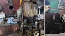 بالصور/ بلدية طرابلس تدهم معمل لزيوت الطعام في سقي البداوي لا يستوفي شروط السلامة العامة!