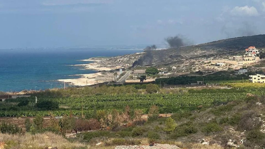 بالفيديو/ غارة من مسيرة إسرائيلية على سيارة في الناقورة