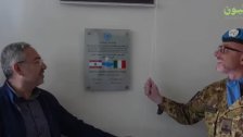 بلدية بنت جبيل تتسلم مكبساً لإعادة التدوير من الكتيبة الإيطالية بقيادة الجنرال دافيد كولوسي