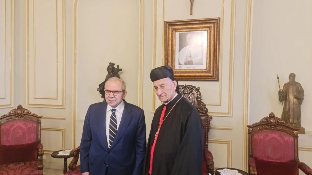 سلام من بكركي: "حصرية سلاح" لم يعد "شعار" بل قرار اتخذ ولا تراجع عنه