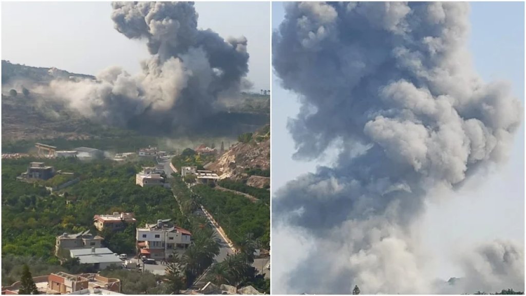 غارة إسرائيلية على منطقة بين طورا والعباسية