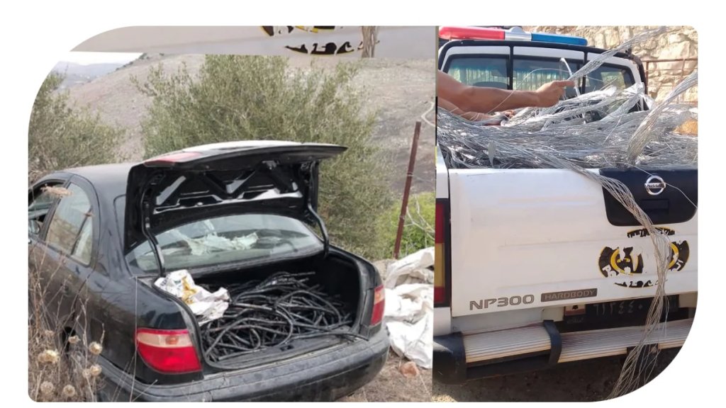 توقيف سارق أسلاك كهربائية من أعمدة شركة كهرباء لبنان في الطيبة!