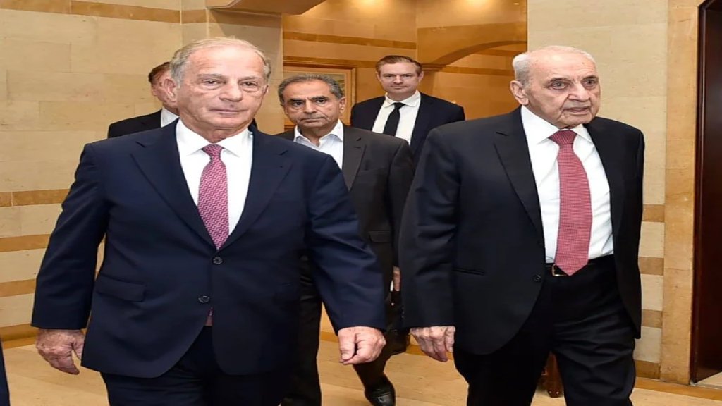 الرئيس برّي يستقبل السفير الأميركي الجديد: &quot;اللقاء كان جيّدًا وصريحًا&quot;