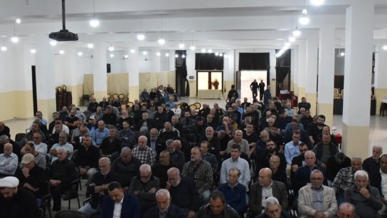 بالصور/ بنت جبيل أحيت ذكرى كوكبة من أبنائها المتوفين بمأتم حاشد