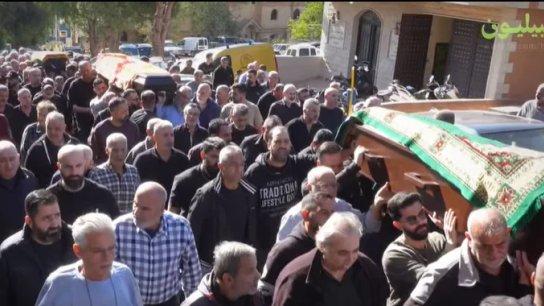 حط الفَقدُ شراعَه في بنت جبيل.. وداع حاشد للإعلامية الحاجة نَلا وشقيقتها الحاجة نوال حسن الزين وحسين شرارة