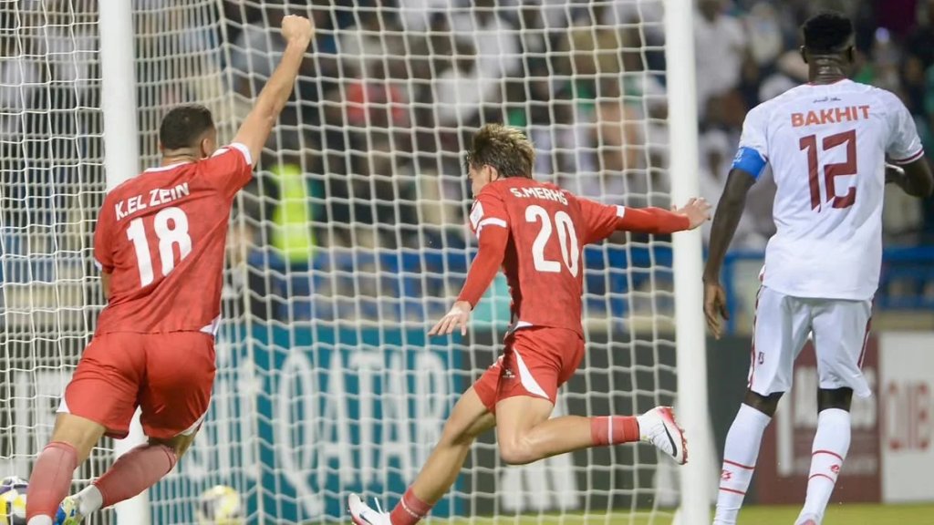 خسارة لبنان أمام السودان في الدوحة وعدم تأهله لمسابقة كأس العرب لكرة القدم