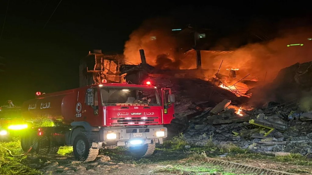 المدفعية الإسرائيلية تستهدف المنطقة الواقعة بين بلدتي بيت ليف ورامية