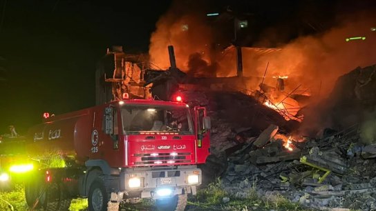 المدفعية الإسرائيلية تستهدف المنطقة الواقعة بين بلدتي بيت ليف ورامية