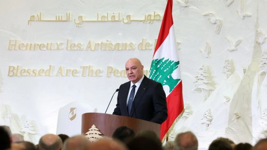 رئاسة الجمهورية: تكليف سيمون كرم بترؤس الوفد اللبناني إلى اجتماعات اللجنة التقنية العسكرية للبنان