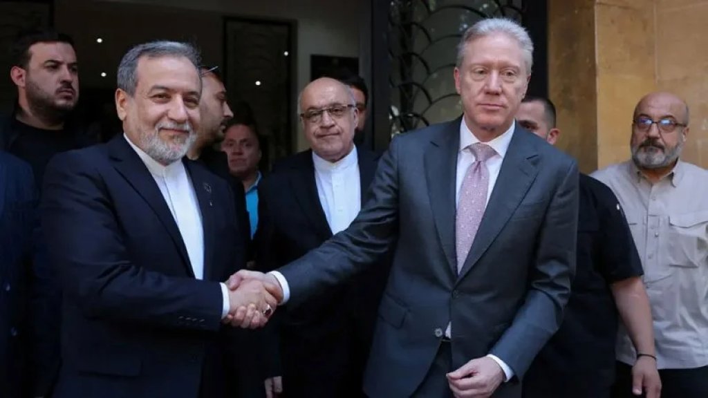 رجي يعتذر من عراقجي عن عدم قبول الدعوة لزيارة طهران