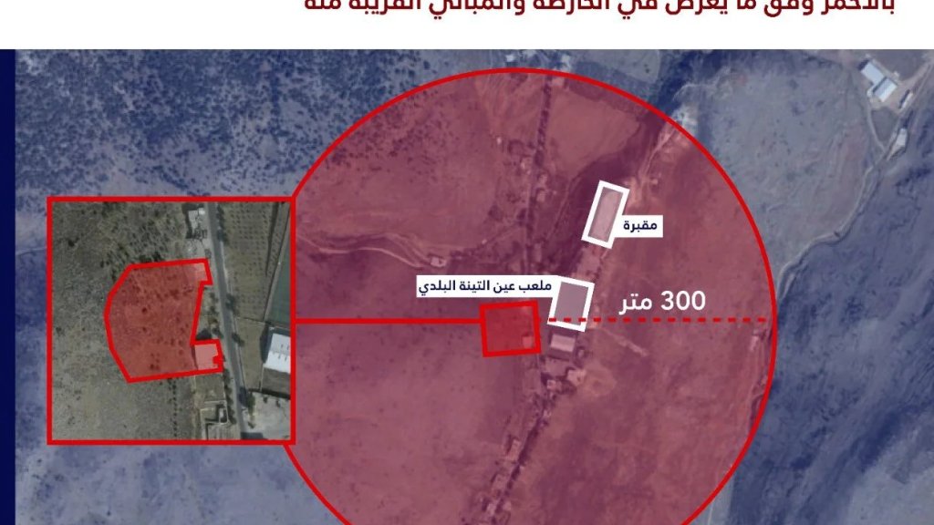 تهديد وإنذار إسرائيلي باستهداف مبانٍ في ️المنارة وعين التينة وكفرحتى وأنان 