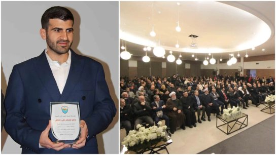 بالصور/ باحتفال أقامته البلدية برعاية وزير الزراعة...صيدا تكرّم إبنها عامر محمد علي نحولي لإختياره ضمن قائمة Forbes العالمية لصنّاع التغيير