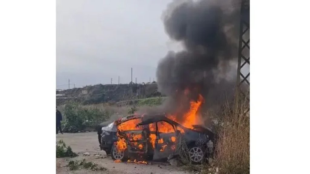 غارة إسرائيلية تستهدف سيارة في الزهراني