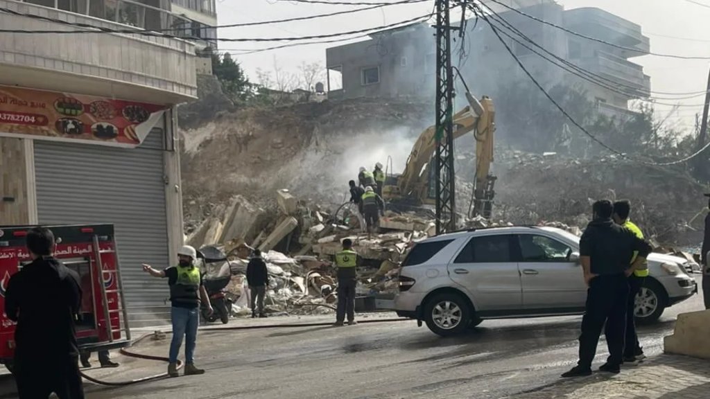 بالفيديو/ استهداف جرافة في قناريت بخمسة صواريخ