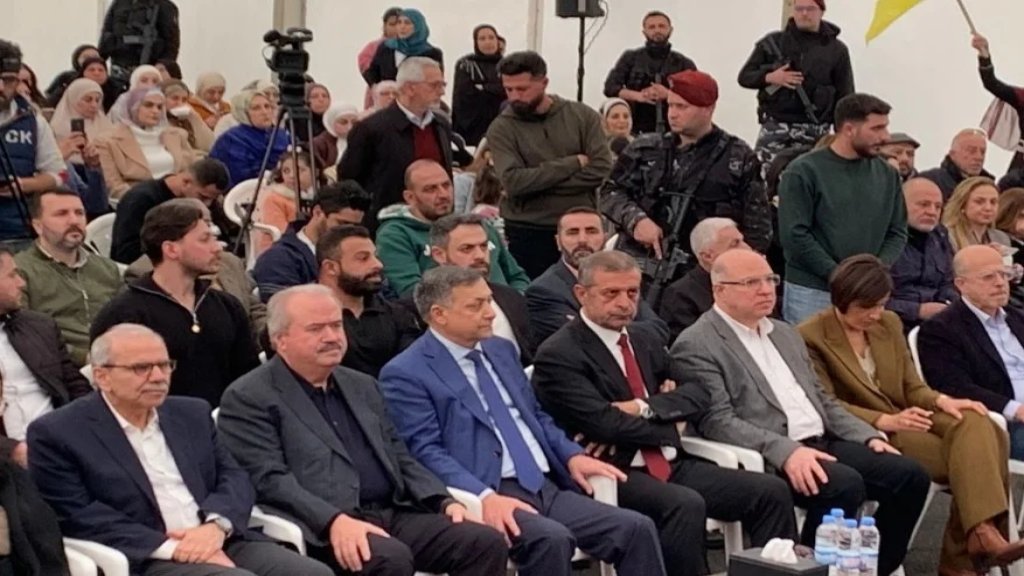 سلام يشارك في احتفال افتتاح السوق التجارية البديلة في النبطية