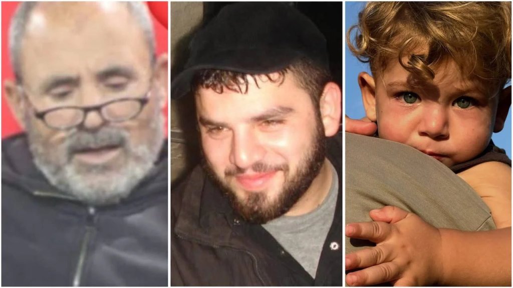 شهداء عدوان يانوح: الشهـيد أحمد سلامي والشهـيد حسن جابر وطفله علي