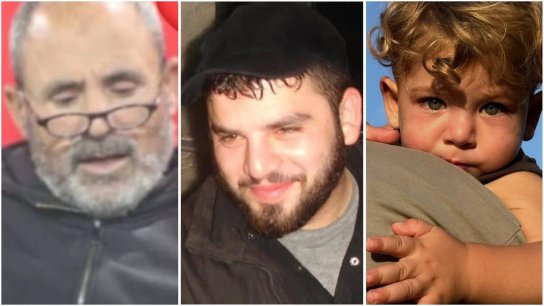 شهداء عدوان يانوح: الشهـيد أحمد سلامي والشهـيد حسن جابر وطفله علي