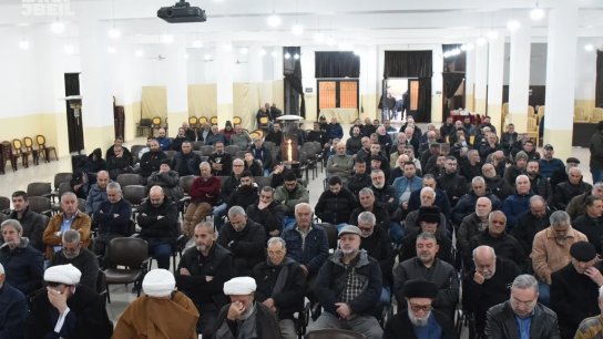 بالصور/ ذكرى أسبوع السيد عباس السيد شريف السيد أحمد والحاج رامز محمد الاشقر