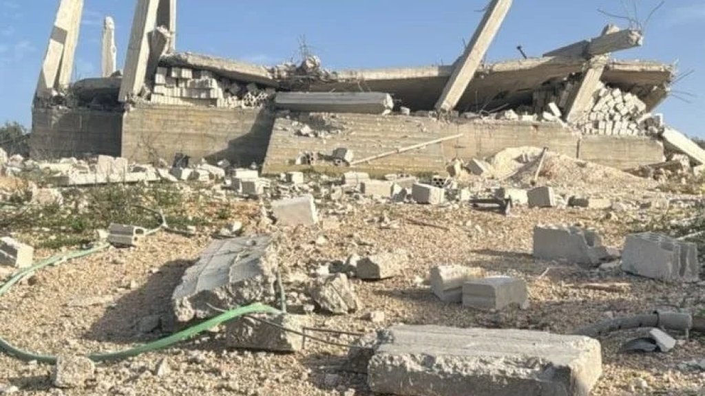 قوة معادية فجرت منزلاً عند أطراف عيتا الشعب وراميا فجراً