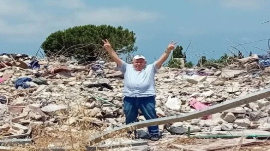 ارتقاء المواطن سامي. ي غفري جراء غارة مسيرة استهدفته في بلدة علما الشعب الحدودية