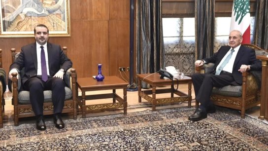 الرئيس بري يستقبل وزير خارجية سوريا...والأخير: اللقاء كان ممتازا جدا ويصب في صالح العلاقات اللبنانية السورية