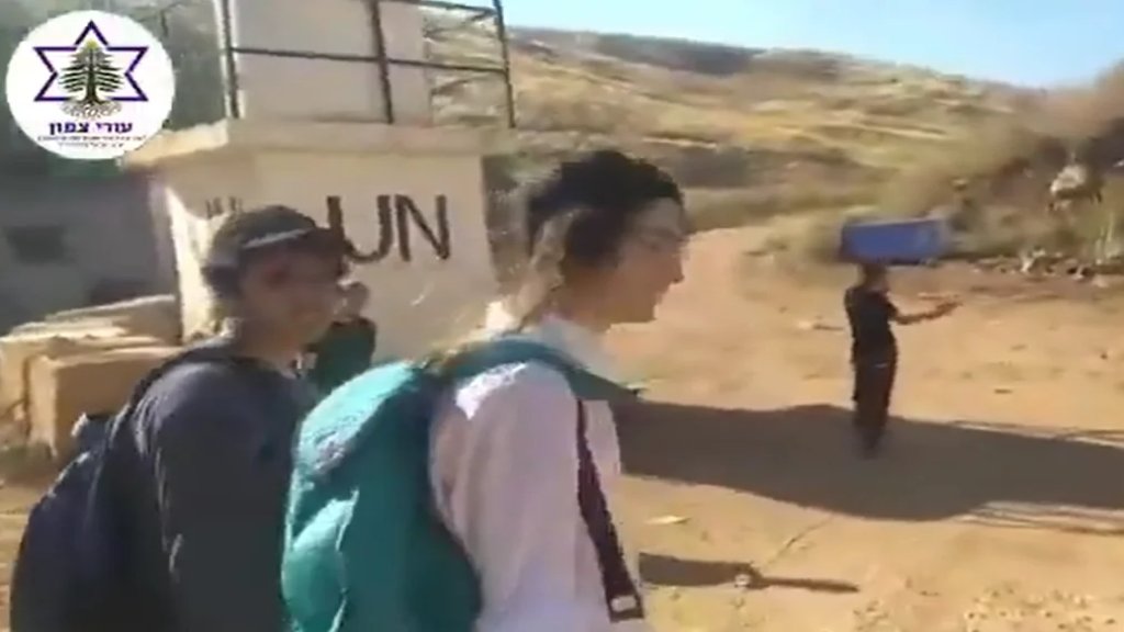 بالفيديو/ مستوطنون إسرائيليون يقتحمون الحدود إلى داخل الأراضي اللبنانية الجنوبية ويدعون لإقامة مستوطنات إسرائيلية