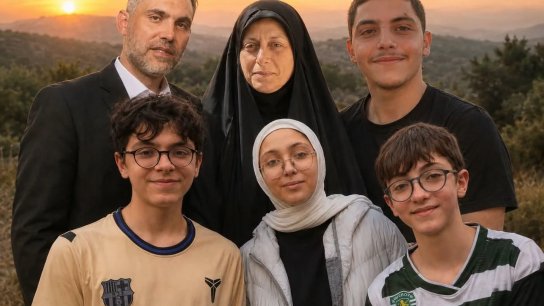 عائلة بأكملها قتلتها إسرائيل اليوم في انصار: الأب علي الحاج حسن، وزوجته المعلمة والمترجمة زينب ناصر الدين، وأولادهما الأربعة حسين وزهراء وعباس وحسن