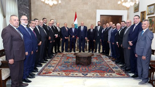 الرئيس عون : لا أحد يحمينا في لبنان إلا مؤسسات الدولة واللبنانيون، من أقصى الشمال إلى أقصى الجنوب والبقاع، تعبوا من حالة الحرب.
